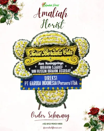 Papan Bunga Duka di Parakanjaya