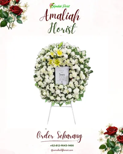 Krans Bunga Duka Cita di Parakanjaya
